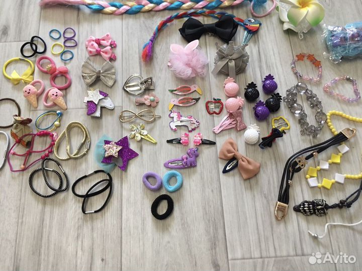 Ободок и аксессуары для девочки