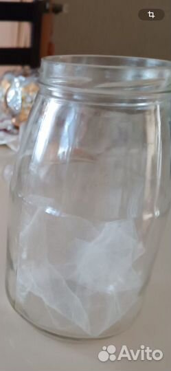 Банка стекляная трехлитровая