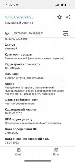 Участок 10 сот. (ИЖС)