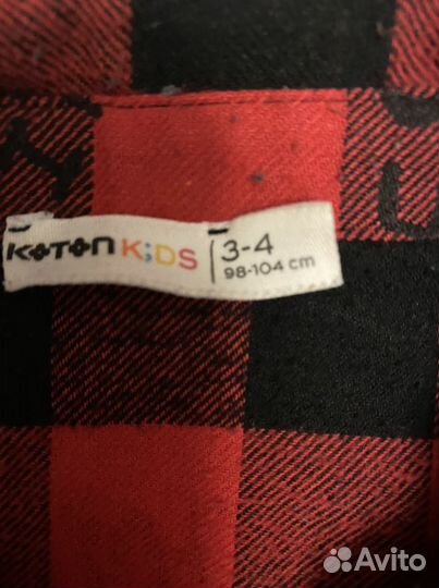 Рубашка на мальчика рост 98-104