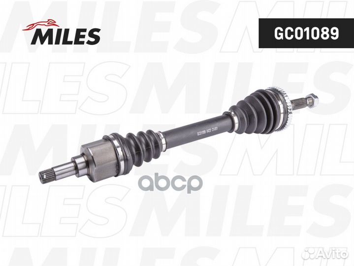 Привод в сборе левый peugeot 206 1.1-1.6 98- (A