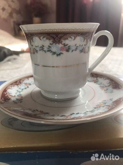 Чашка с блюдцем