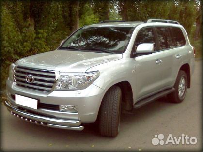Дуга передняя бампера Toyota Land Cruiser 200