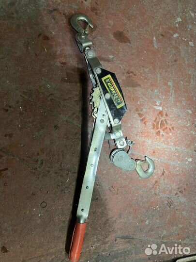 Лебедка ручная рычажная бу