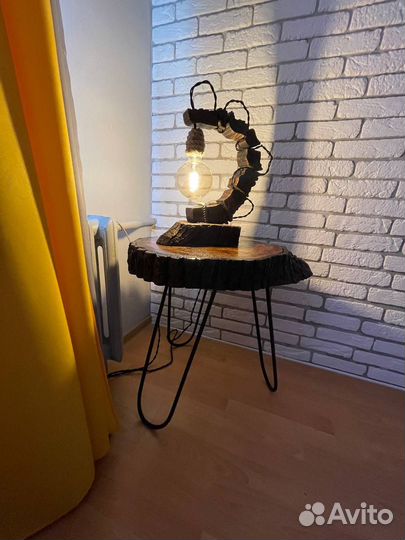 Лампа настольная loft