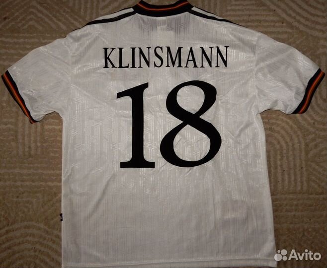 Футболка Германия euro-1996 Deutschland Klinsmann