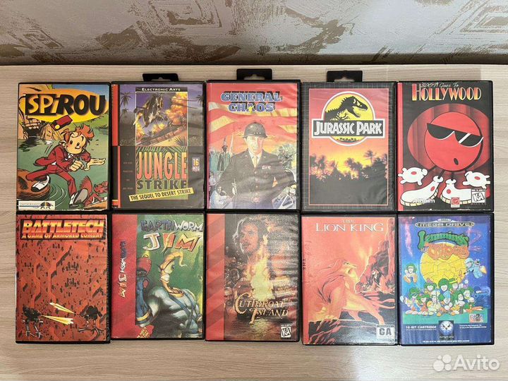 Биг Боксы Sega, оригиналы, репродукции