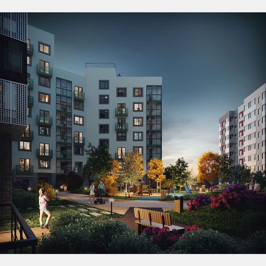 1-к. квартира, 37,2 м², 3/7 эт.