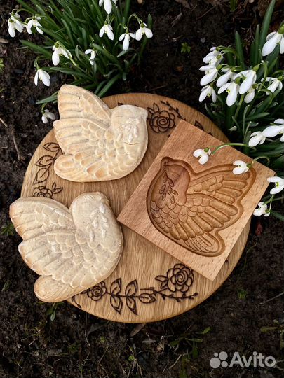 Птичка - форма для пряника