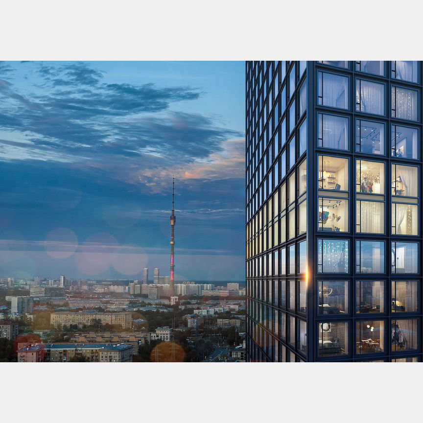 2-к. квартира, 66,2 м², 22/49 эт.