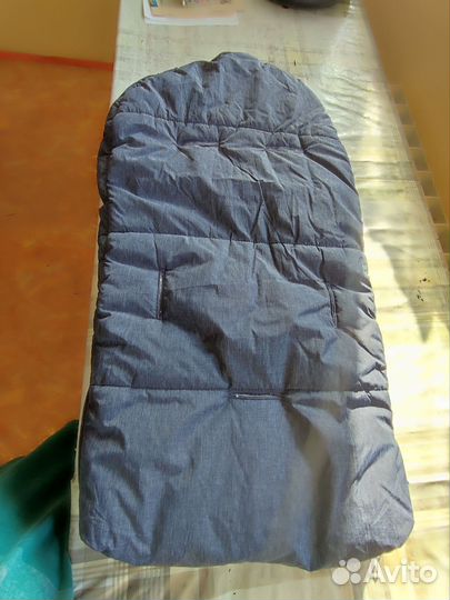 Зимний конверт в прогулочную коляску