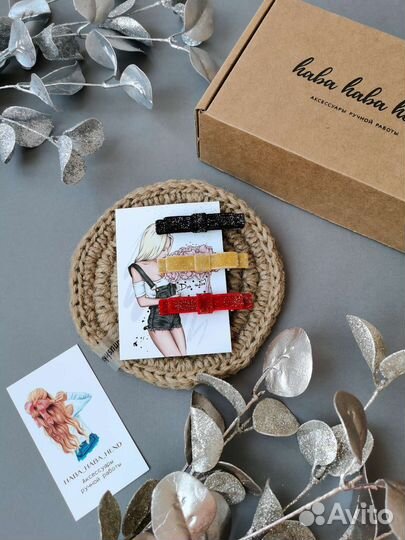 Заколка крокодил для волос