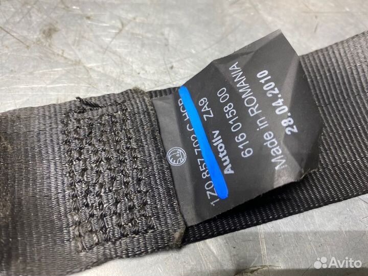 Ремень безопасности с пиропатроном Skoda Octavia