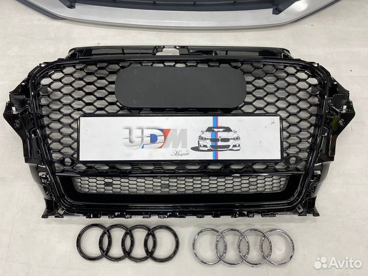 Бампер RS дорест Audi A3 V8