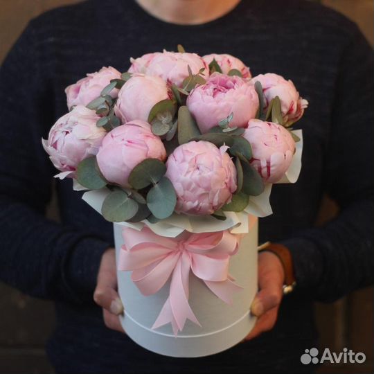 Пионы букет