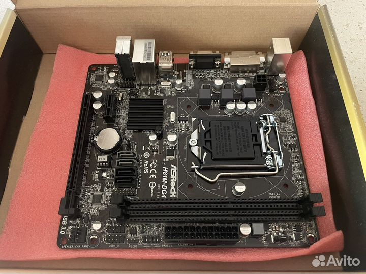 Материнская плата ASRock H81M-DG4