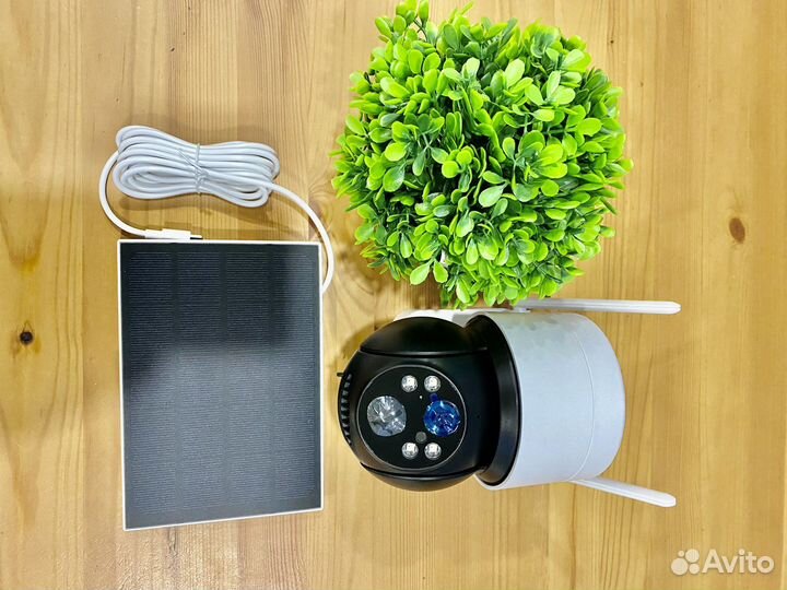 Умная WI-FI камера на солнечных батареях icsee
