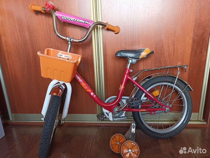 Велосипед для девочки 16 дюймов