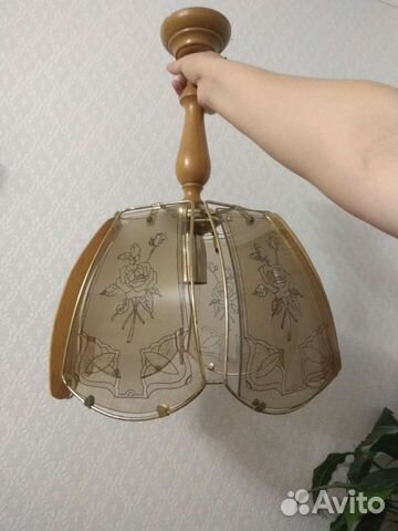 Люстра потолочная бу