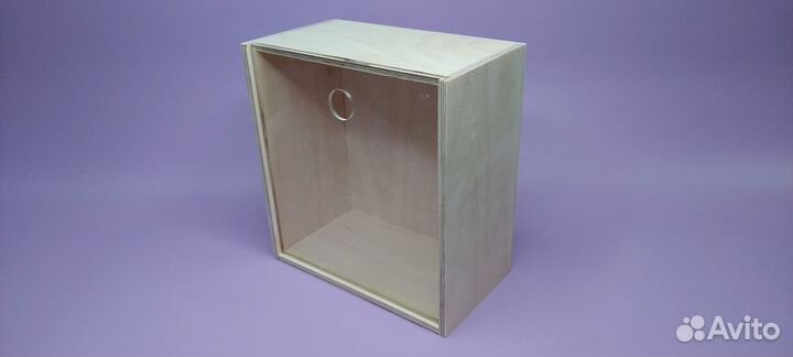 Коробка подарочная деревянная