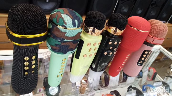 Блютуз колонка + микрофон