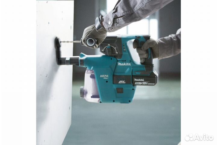 Аккумуляторный бесщеточный перфоратор Makita SDS+