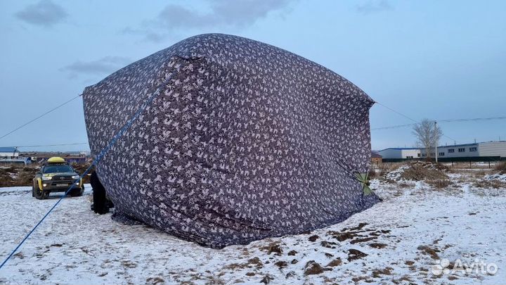 Надувной модуль. Бескаркасная палатка