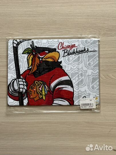 Магнитный пазл новый сувенирный хоккейный