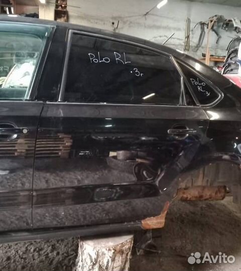 Дверь задняя левая VW Polo (Sed RUS) 2011