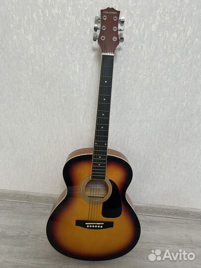 Гитара (узкий гриф) комплект с тюнером и чехлом