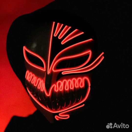 Светящаяся маска на Хэллоуин (новые)