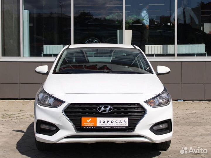 Hyundai Solaris 1.4 МТ, 2017, 103 000 км