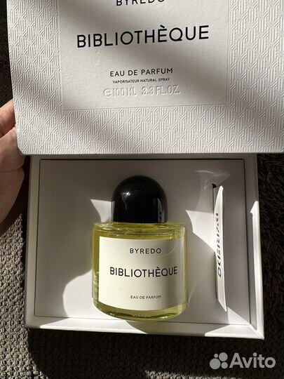 Byredo bibliotheque 100 ml парфюм