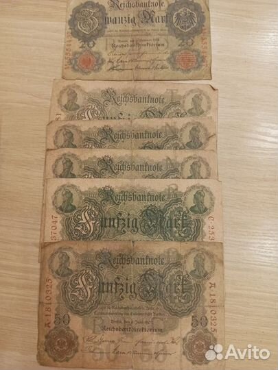 Банкноты Германии