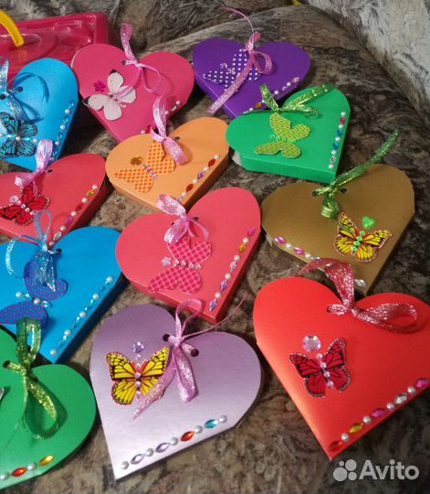 Сердечки с сюрпризом