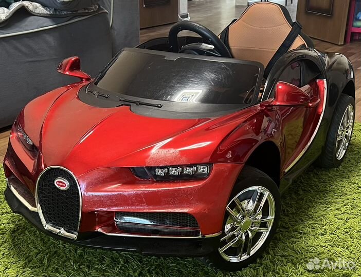 Детский электромобиль bugatti бу