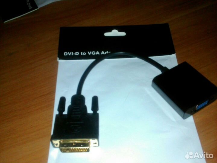Переходник vga dvi d 24+1 пин