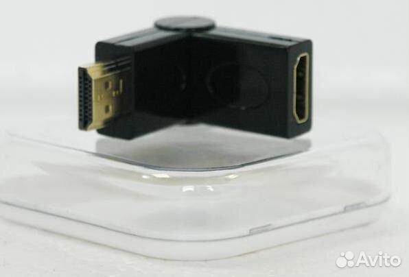 Переходник hdmi угловой вращающийся 180 градусов