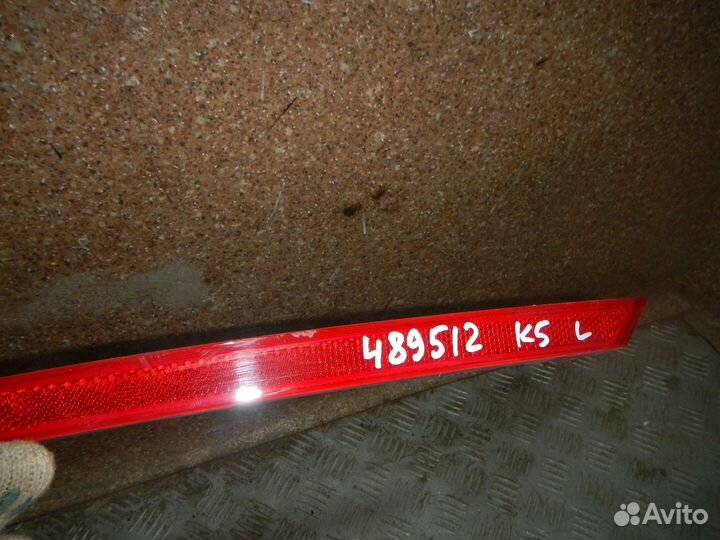 Отражатель в бампер задний левый, KIA (Киа) -K5 (2