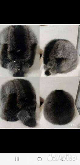 Шапка норковая женская