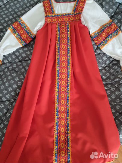 Русский народный костюм для девочки