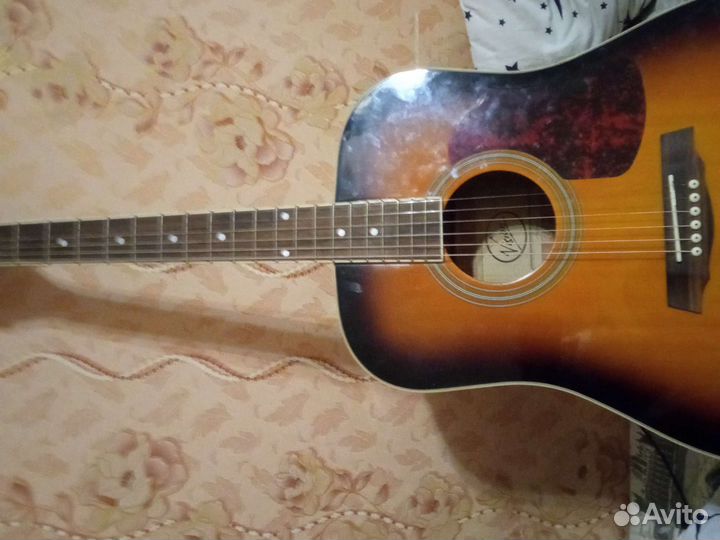 Акустическая гитара турбо visio по акции1 по цене1