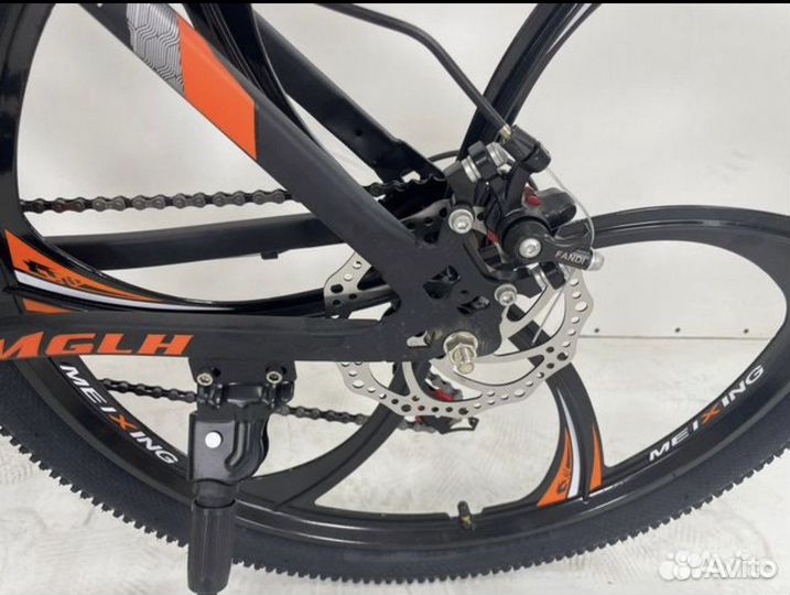 Велосипед 26 дюймов на Литых Стальных дисках