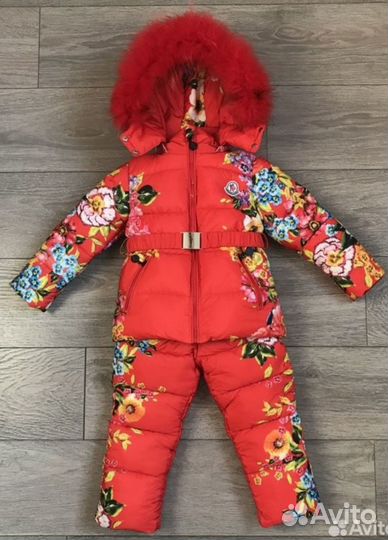 Зимний костюм для девочки 104