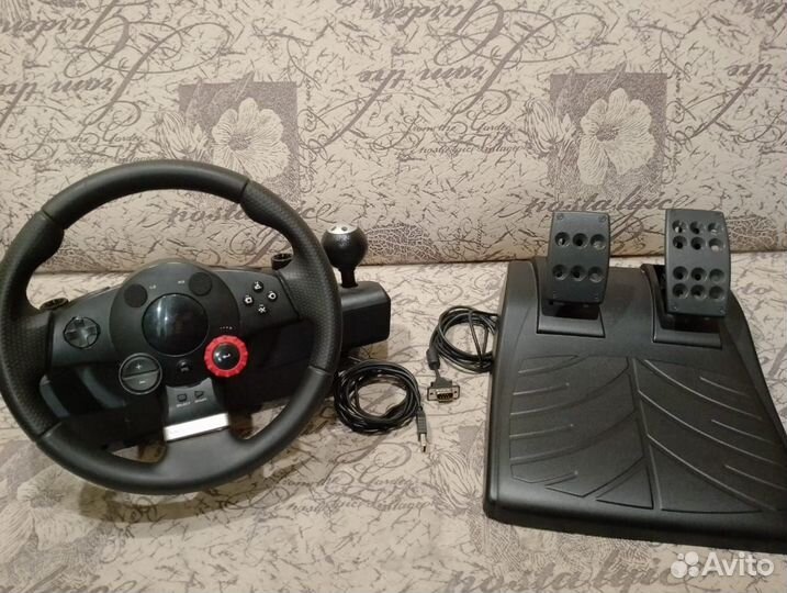 Игровой руль logitech driving force gt
