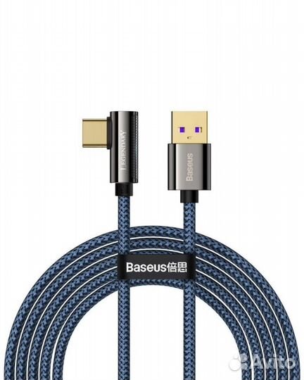 Угловой кабель Baseus Legend Series Type-C 66W 2m