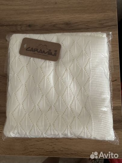 Плед детский на выписку новый