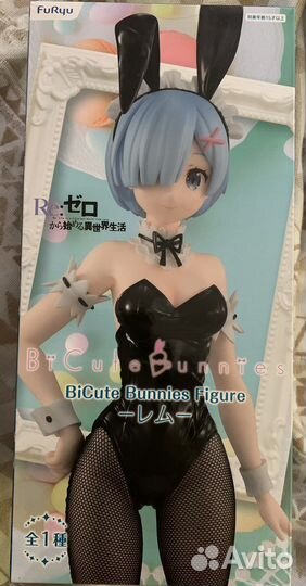 Аниме фигурка Рем кролик