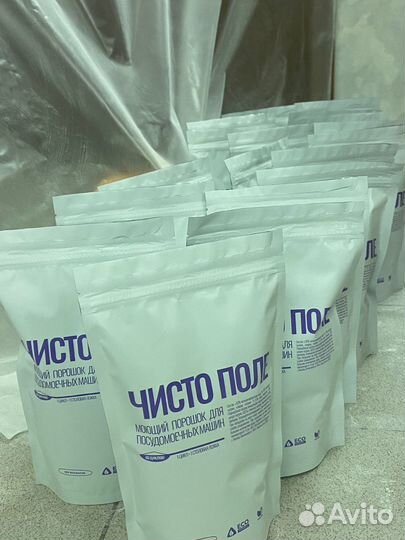 Фасовка сыпучих не пищевый продуктов в дой-пак