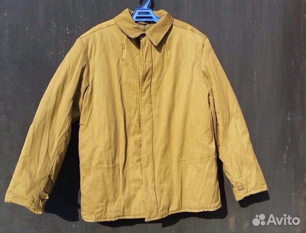 Армейский меховой полушубок